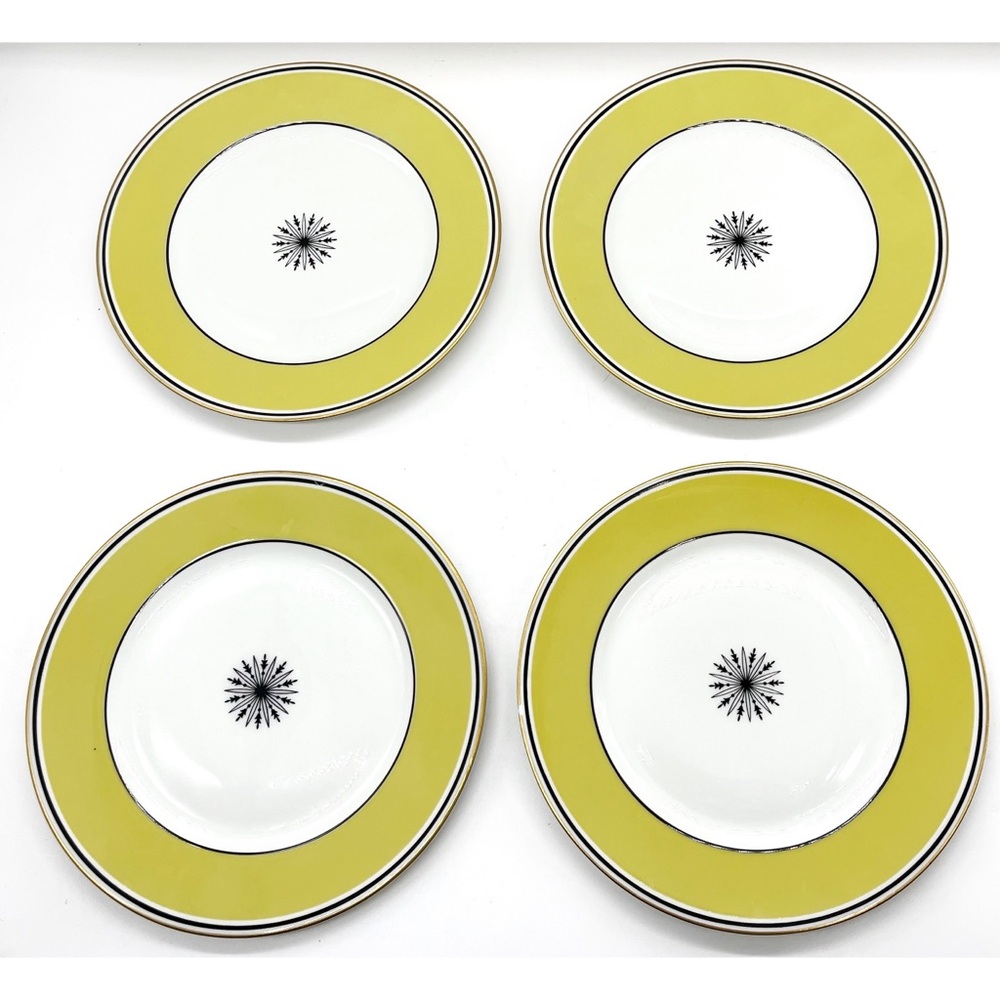 (Set Of 8) Ceralene A. Raynaud Limoges France Salad Plates 7.5 Inches Directorie